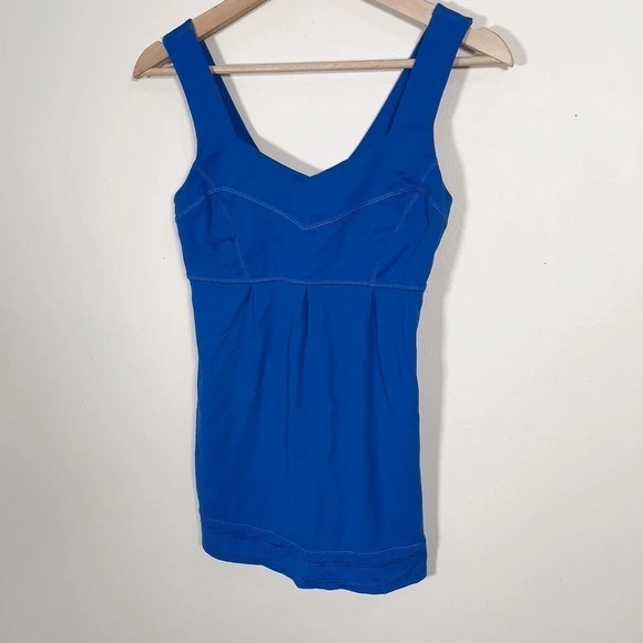 🌟✨2 for $40✨🌟 LULULEMON | TAME ME TANK BAROQUE BLUE - Picture 4 of 11